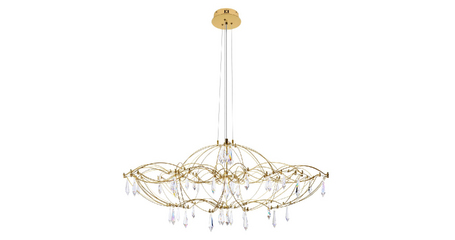Подвесная люстра Loft IT Mira 10586/900 Gold Asfour