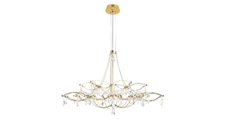 Подвесная люстра Loft IT Mira 10590/1000 Gold Asfour