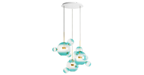 Подвесная люстра Loft IT Bolle 2027-D3 Blue