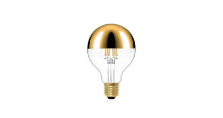 Лампа светодиодная Loft IT E27 6W 2700K золотая G80LED Gold