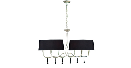 Подвесной светильник Mantra Paola Painted Silver 3531