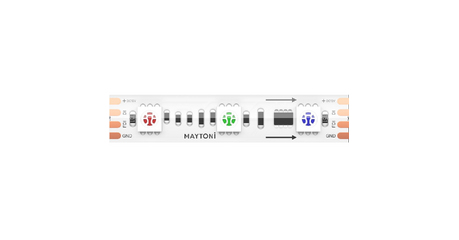 Светодиодная лента Maytoni Led Strip 12В 5050 14,4Вт/м RGB 5м IP67 201244