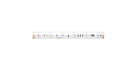 Светодиодная лента Maytoni Led Strip 24В 5050 14,4Вт/м RGB 5м IP68 201249