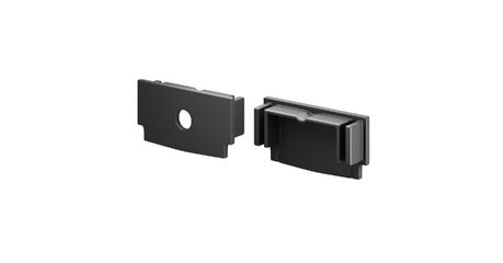 Комплект заглушек для профиля 6114 2шт Maytoni Led Strip ALM-6114-B-EC 642013