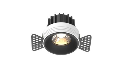 Встраиваемый светильник Maytoni Technical Downlight Round DL058-12W3K-TRS-B