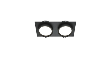 Встраиваемый светильник Maytoni Hoop DL086-02-GX53-SQ-B