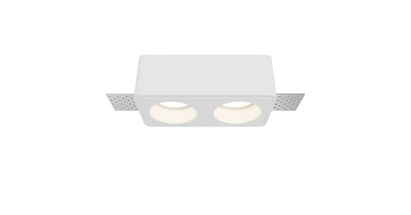 Встраиваемый светильник Maytoni Gyps Modern DL123-GU10-02-W