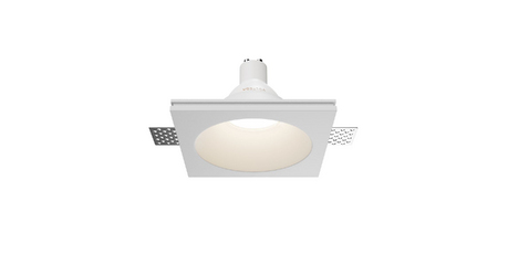 Встраиваемый светильник Maytoni Technical Gyps Modern DL129-GU10-01-W