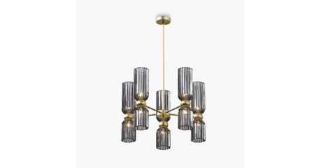 Люстра на штанге Maytoni Antic MOD302PL-10GR