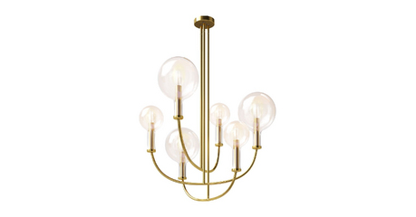 Потолочная люстра Maytoni Status MOD333PL-06BS