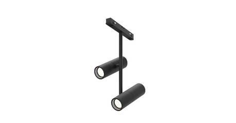 Трековый магнитный светильник Maytoni Elti Duo TR005-4-2X12W-DS-B