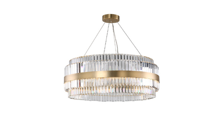 Подвесная люстра Newport Kelly 10242/80 brass М0066144