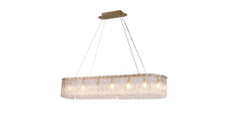 Подвесной светильник Newport 10820/120 brass oval М0064786