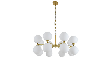 Подвесная люстра Newport Ingrid 3840/80 С brass М0070680