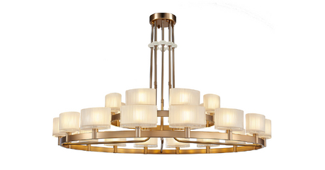 Потолочная люстра Newport Jessica 4338+16/C new gold М0070341