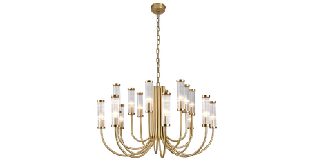Подвесная люстра Newport 4558+4+4/C brass М0072096