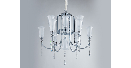Подвесная люстра Newport 4800 4806+4/C chrome М0068413