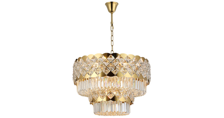 Подвесная люстра Newport Ashley 8301/60 C gold polished М0070637