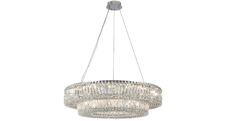 Подвесная люстра Newport 8450+28/S chrome М0070080