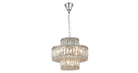Подвесная люстра Newport 8458+3/C chrome М0067682