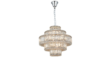 Подвесная люстра Newport 8459+6/C chrome М0066728
