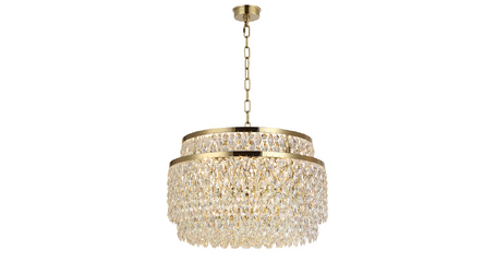 Подвесная люстра Newport Tiffany 8530/60 C gold polished М0070715