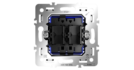 Механизм выключателя жалюзи Voltum S70 VLS0207M