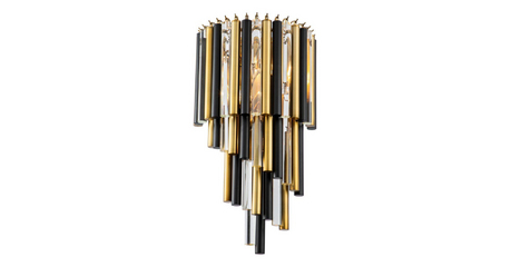 Настенный светильник iLamp Tribeca 097B-3 Matt BronzeBlack