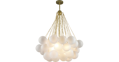 Подвесная люстра iLamp Globe 10099P/3-D800 GL-WH