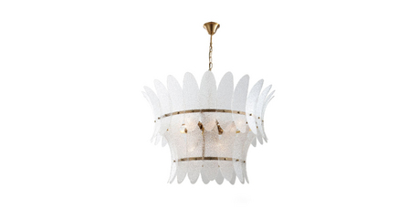 Подвесная люстра iLamp Gramercy 15602-11 ANB+CL