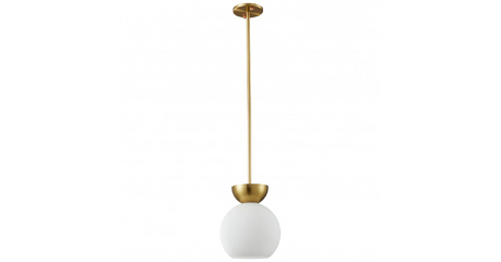 Подвесной светильник iLamp Mono P6079-1 GD+WH