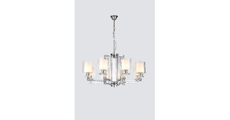 Подвесная люстра iLamp King RM6201-8 CR+CL