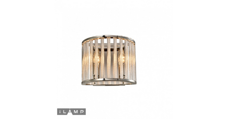 Настенный светильник iLamp Qeens W9501-2 Nickel