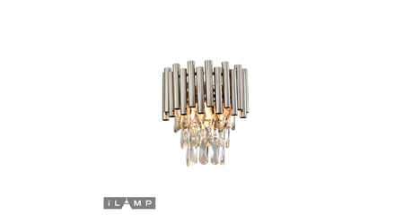 Настенный светильник iLamp Savage W9510-1 Nickel