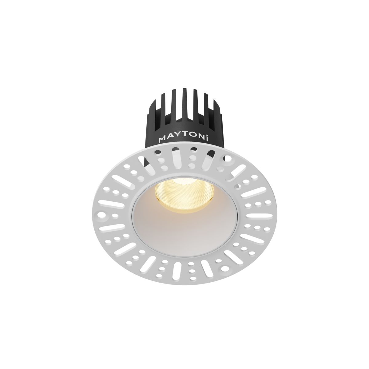 Встраиваемый светильник Maytoni Dip DL119-10W-2.7K-TRS-W